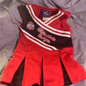 Ohio state buckeyes size 3T cheer outfit, one piece